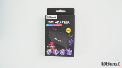 Bitfunx Mini HDMI Adapter für N64 / SNES / GameCube